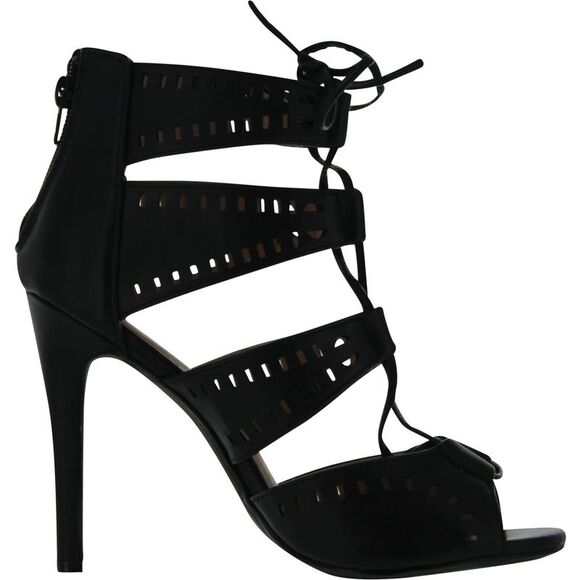 Mark and Maddux Common-02A Black Womens sandals 8.5 NEW - Picture 2 of 4